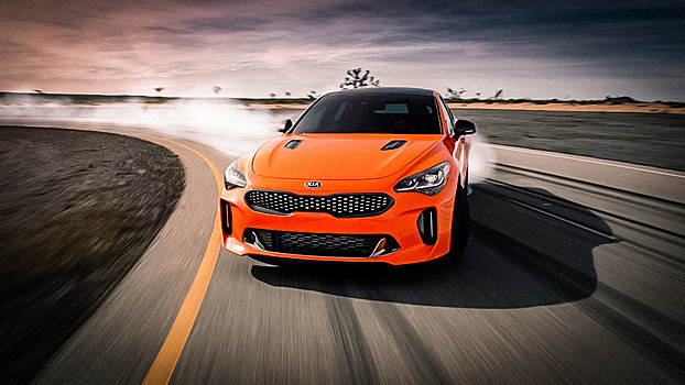Kia Stinger научился дрифту