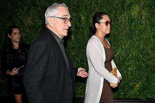 Роберт Де Ниро пришел на гала-ужин с матерью своего седьмого ребенка Тиффани Чен