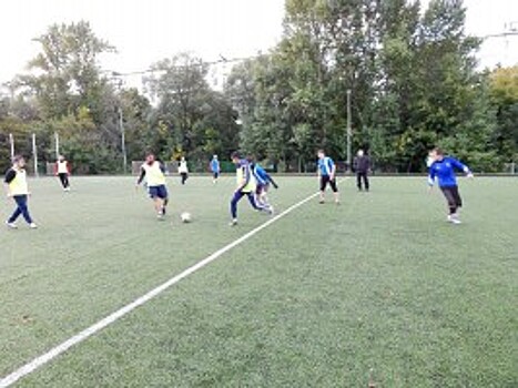 В районе Бирюлево Западное проведут матчи по мини-футболу