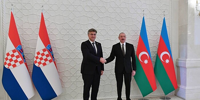 Президент Азербайджана и премьер-министр Хорватии обсудили сотрудничество стран