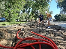 На набережной Волгограда монтируют современный водопровод