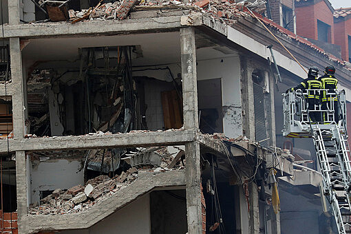 Число жертв взрыва в доме в Мадриде возросло до 4