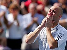 Прощание с Андре Агасси на US Open — 2006 — теннисист плакал, трибуны рыдали и стоя ему аплодировали