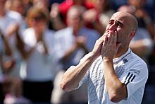 Прощание с Андре Агасси на US Open — 2006 — теннисист плакал, трибуны рыдали и стоя ему аплодировали