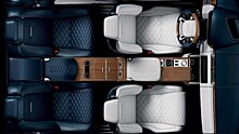 Представлено фото салона 3-дверного Range Rover