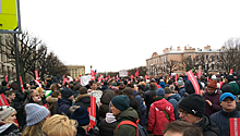 Около 1,5 тысячи человек приняли участие в акции в Петербурге