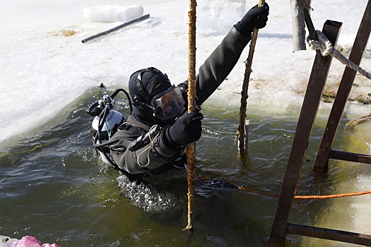В Московской городской поисково-спасательной службе на водных объектах проводят ежегодное обучение для водолазов
