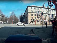 Эпичное падение светофора