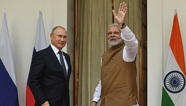 Россия и Индия нарастят координацию в ООН и G20, заявил Путин