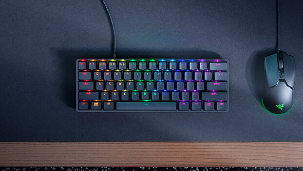 Представлена компактная клавиатура Razer Huntsman Mini