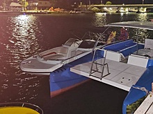 На Кубани катер наехал на купающуюся в море женщину