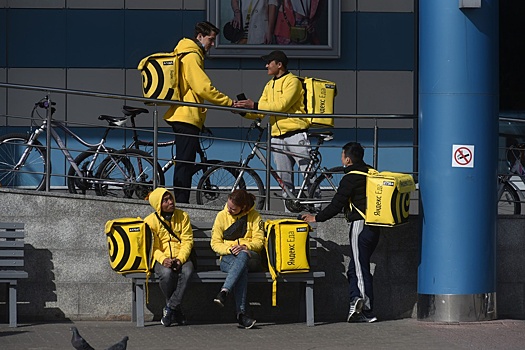 Каждый пятый доставщик пришел из другой сферы