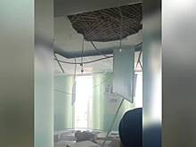В российской школе рухнул потолок