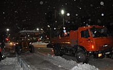 Более 3200 кубометров снега убрали ночью в Рязани