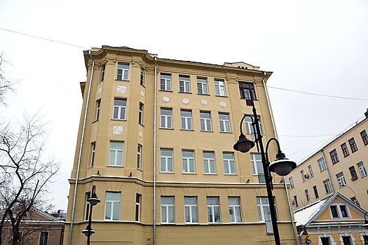 В Москве восстановлен фасад бывшего доходного дома графа Татищева