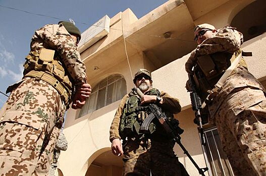 Ирак атаковал террористов в Сирии