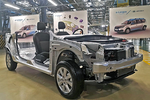 Стали известны сроки запуска в серию электрического Lada Largus