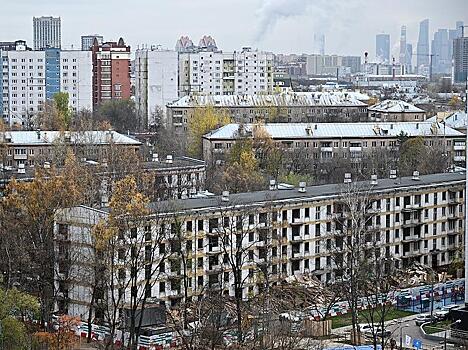 Москва стала лидером среди мегаполисов по количеству продаваемого жилья
