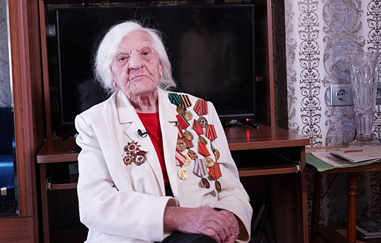 101-летняя ветеран ВОВ Юлия Кузнецова: "Меня закалила война"