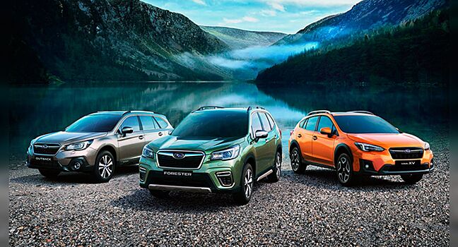 Модельный ряд Subaru подорожал на 30 тысяч рублей