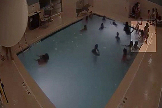 Девятилетняя девочка спасла от смерти малыша в бассейне