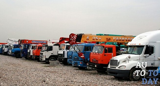 Продажа залоговых и конфискованных грузовых автомобилей банками и судебными приставами
