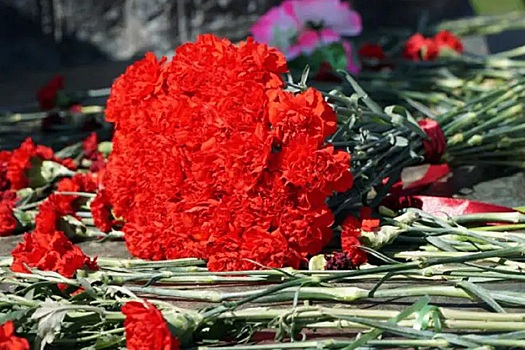В Саранске к памятнику воинам-интернационалистам возложили цветы общественники, ветераны и юнармейцы