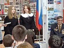 Участник ликвидации аварии на Чернобыльской АЭС встретился со школьниками