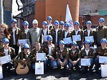 Всероссийский студенческий стройотряд завершает трудовой сезон в Рубцовске