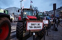 Французские фермеры протестуют из-за высоких цен