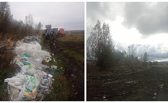 В Татарстане ликвидировали стройку крупногабаритных стройотходов