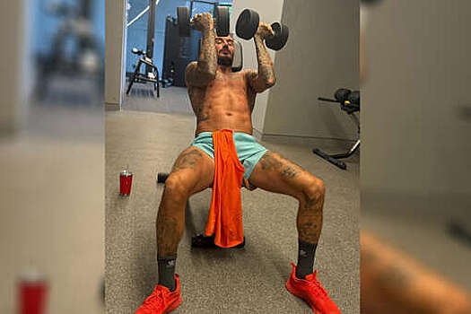Спортсмен Дэвид Бекхэм заявил, что отказался от алкоголя ради съемки в трусах