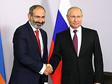 Путин провёл телефонный разговор с Пашиняном