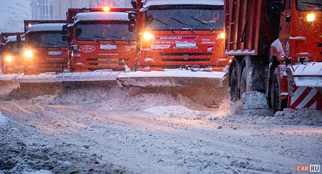 В ГИБДД рассказали о наказании за  пересечение сплошной, которую не видно под снегом