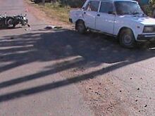 В Курманаевке водитель «ВАЗа» сбил скутериста