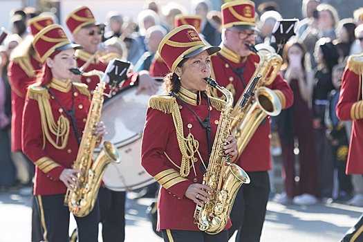 На улицах Тулы сыграли 13 оркестров из России и Беларуси