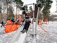 Благодаря компании En+Group в Дивногорске появилась современная детская площадка