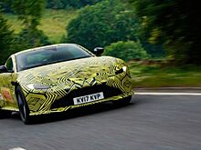 Aston Martin тестирует новую модель Vantage