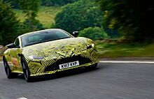 Aston Martin тестирует новую модель Vantage