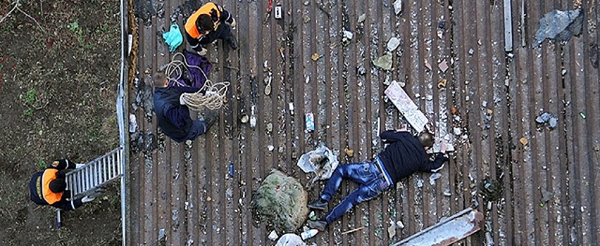 В Липецке выясняются обстоятельства падения мужчины с четвертого этажа