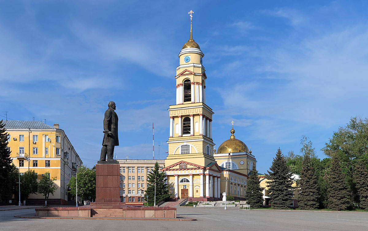 Христорождественский кафедральный собор, Липецк, Липецкая область, Россия, Европа