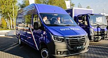 Автопарк Почты России пополнился электрической GAZelle e-NN. Автомобиль передан ГК «Современные транспортные технологии».