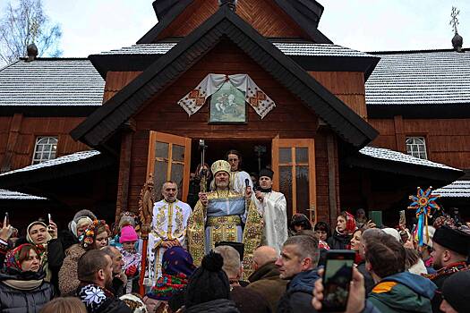 Украинцы продолжили праздновать Рождество 7 января