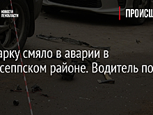 Иномарку смяло в аварии в Кингисеппском районе. Водитель погиб