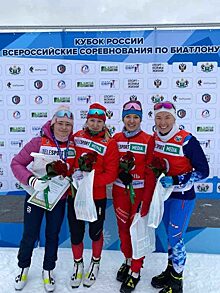 Биатлонистки края завоевали медали Кубка страны и всероссийских соревнований среди юниорок