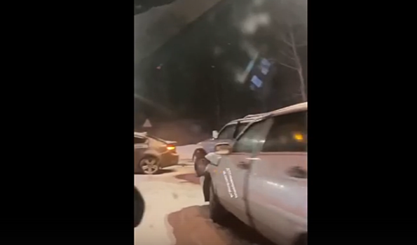 Массовое ДТП произошло на Ильинском шоссе в Новокузнецке