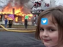 Как интернет шутил над падением Facebook и Instagram