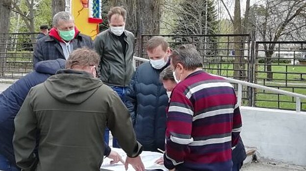 В Заречном начали реконструкцию центрального городского парка