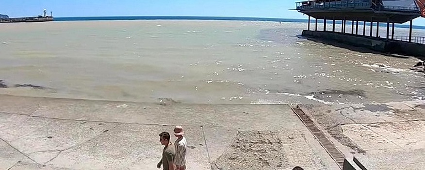 В Ялте на неопределенный срок продлили запрет на купание в море