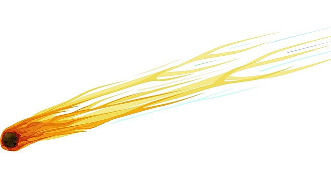 В небе над Японией пролетел загадочный светящийся объект. Он был ярким как полная Луна